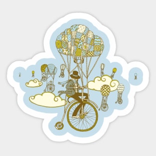 Bicycle Race Sticker